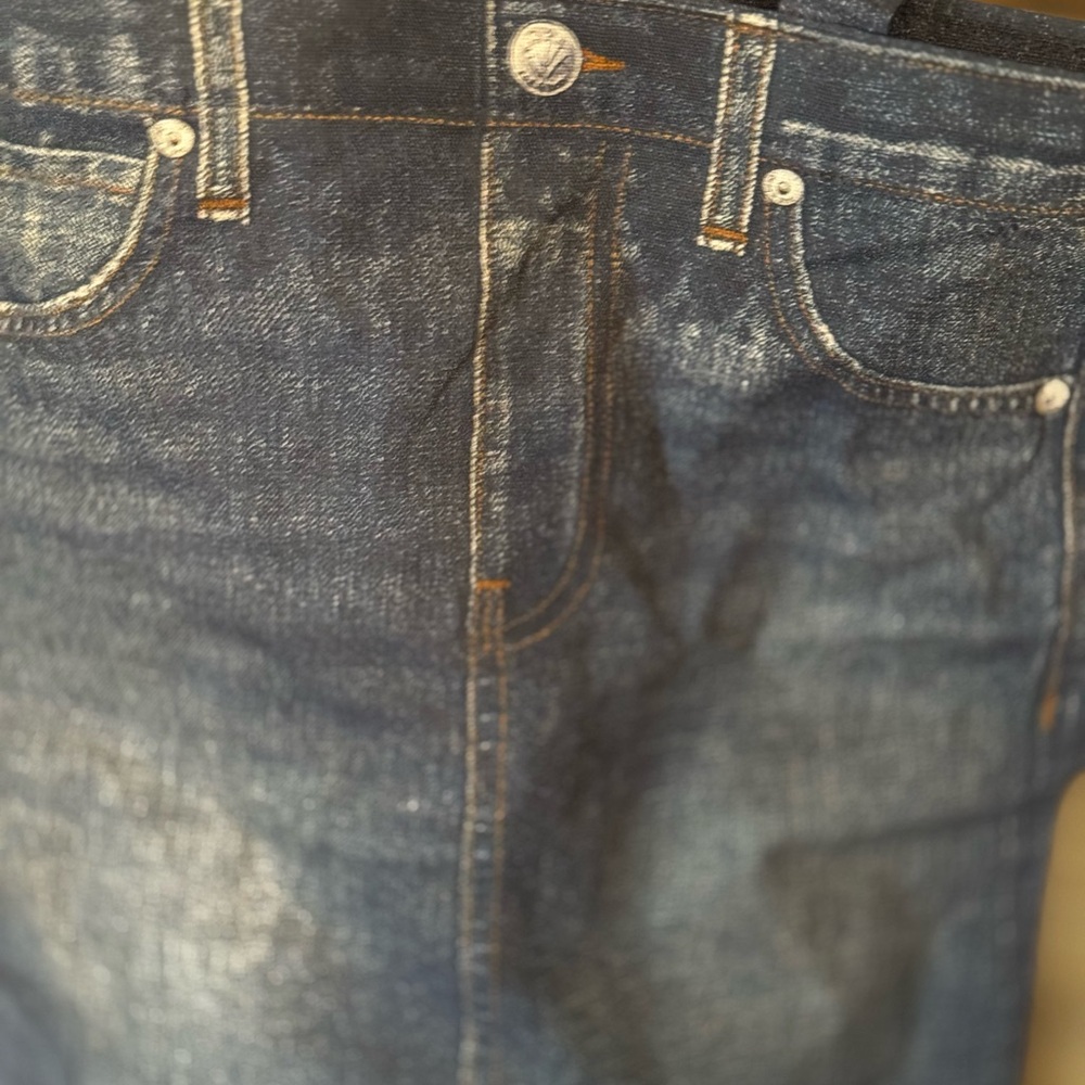 rag & bone Blue Denim Tote Bag - Picture 6 of 6